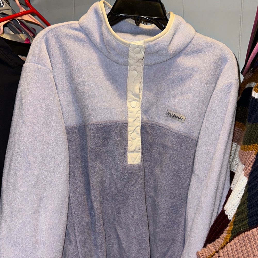 Plus size Columbia Colorblock pullover